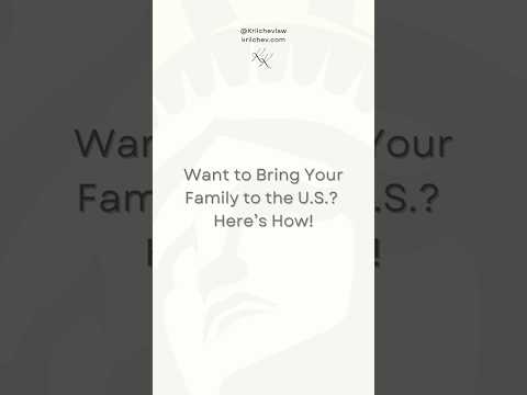 Family Green Card Explained: Visa Categories & Sponsor Requirements | Krilchev Immigration law