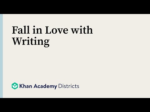 Fall In Love With Writing