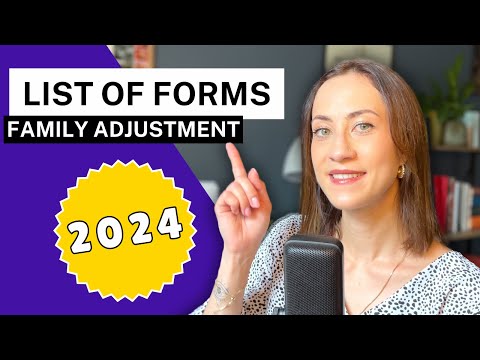 List of Forms for Family Adjustment of Status #greencard #uscis Marriage Green Card Forms