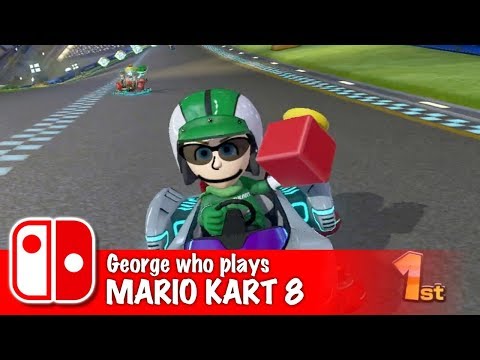 George, 7, plays Mario Kart with his friend Luis | George Who Plays