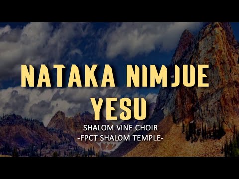 Shalom Vine Singers-NATAKA NIMJUE YESU (OFFICIAL AUDIO GOSPEL WIMBO WA WOKOVU)