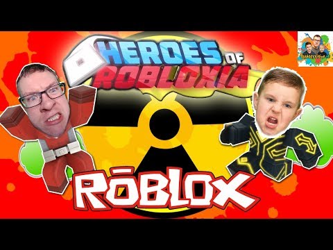 Squiddy Vision HD! Let's Play Roblox Heroes of Robloxia Mission 2 Toxic Takedown Walk-through