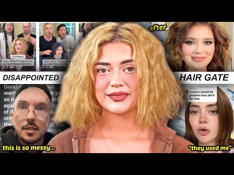 Tik Toker EXPOSES hair stylist who "ruined" her hair...(hair gate)