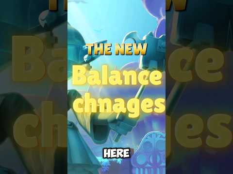 THE NEW BALANCE CHANGES