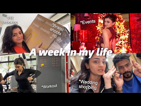 A Week in my life! *Christmas, Wedding Shopping, Events & more