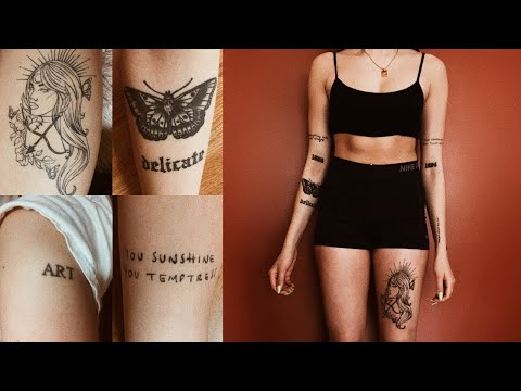 i got 10 tattoos in a year (tattoo tour)