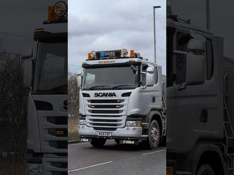 3Shire Scania #tipper #truck at Trafford Park #shortvideo #shorts #youtubeshorts