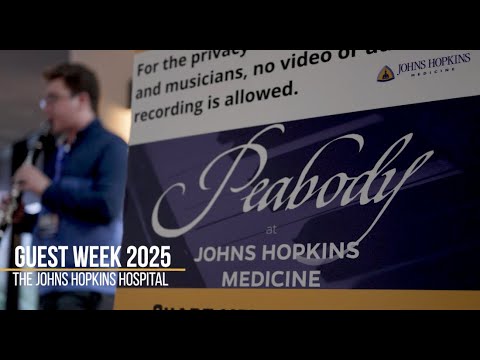 Peabody Institute Hosts Guest Week at The Johns Hopkins Hospital