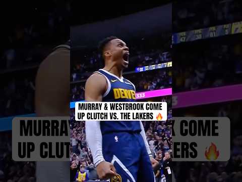 Russ game-winning steal vs. the Lakers 😤