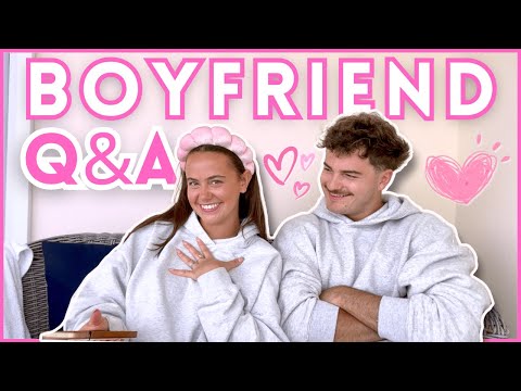 BOYFRIEND Q&A (our first date, how we met, dating advice & more)