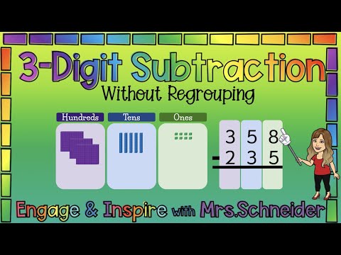 3 Digit Subtraction Without Regrouping Google Slide Lesson