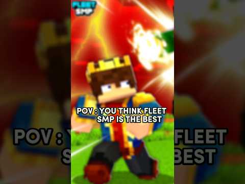 POV : YOU THINK FLEET SMP IS THE BEST, DARKHEROES HAVE BEST ENTITY | #yessmartypie #himlands #shorts