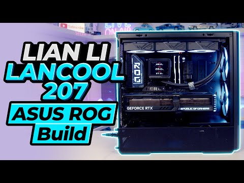 Lian Li Lancool 207 | ASUS ROG Build