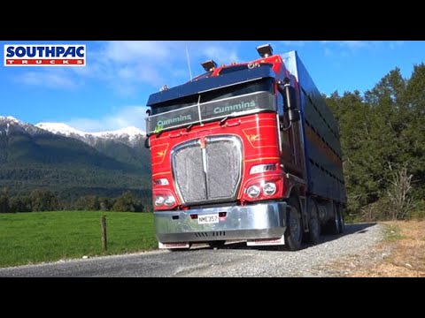 Ahaura Transport, Kenworth, West Coast, New Zealand