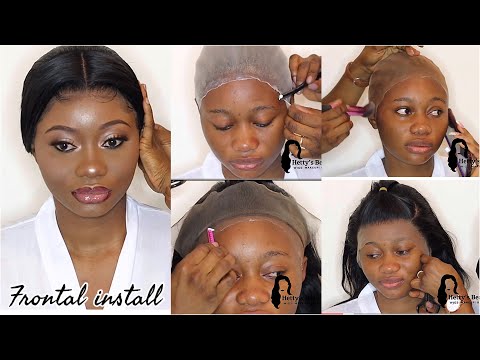 EASY| STEP-BY- STEP| HOW TO INSTALL FRONTAL ON A CLIENT|