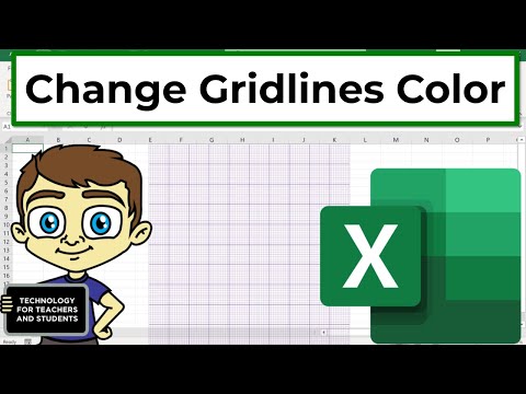 How to Change Color of Excel Gridlines or Remove Them