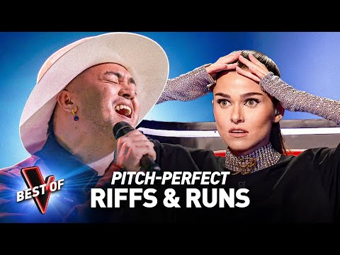 The SMOOTHEST RIFFS & RUNS in the Blind Auditions of The Voice 2024