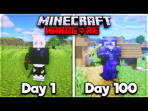 I Survived 100 Days in Hardcore Minecraft 1.17.1... And Here's What Happened