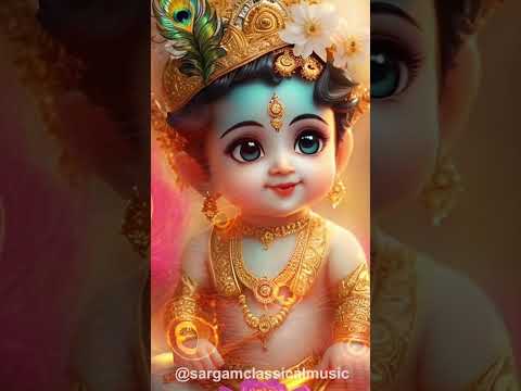 Adi Malarina Thanne | Carnatic Classical Of Lord Krishna | Sreekrishna Jyothi #shorts #classical