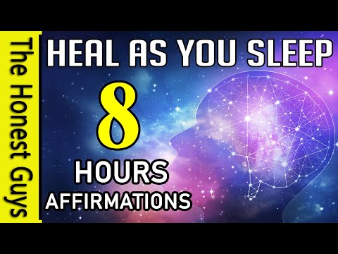 8 HOURS Heal As You Sleep (No Music). Reprogram your Mind with Healing Affirmations