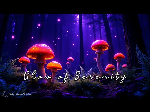 Glow Of Serenity - Enchanted Forest Meditation | 285Hz + 741Hz | Deep Healing & Stress Reduction