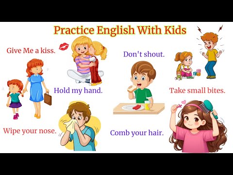 Everyday English Phrases for Children | Simple Daily Sentences for Kids | English Speaking Practice