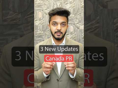 New Updates announced today for Canada PR #canadaimmigration