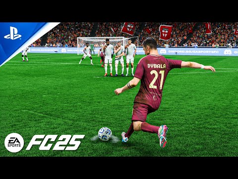 FC 25 | Milan vs Roma - Coppa Italia 24/25 | Realistic TV Broadcast Camera 4K | PS5 PRO