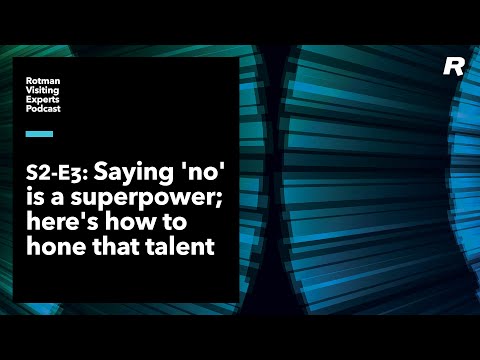 Saying 'no' is a superpower; here's how to hone that talent