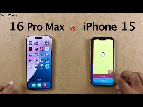 iPhone 16 Pro Max vs iPhone 15 - Speed Performance Test