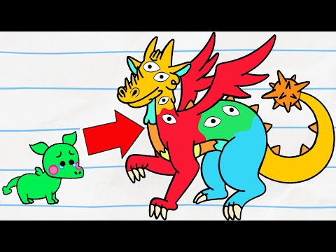 Baby Dragon All Grown Up! | Boy & Dragon | Cartoons for Kids