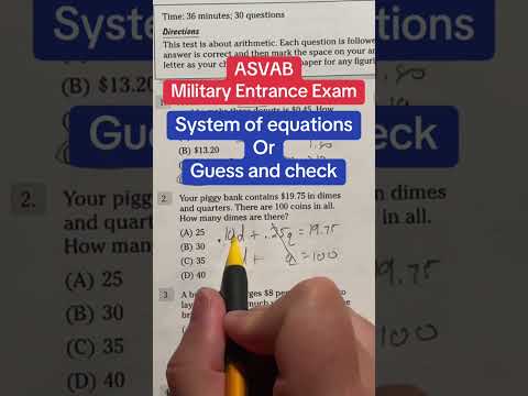 ASVAB Arithmetic Reasoning Practice Problem of the Day2 #asvab #arithmeticreasoning #afqt #military