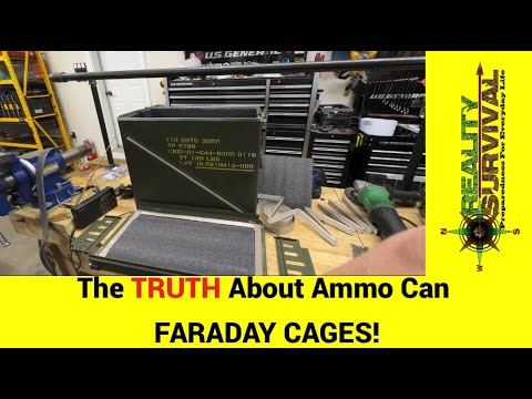 The TRUTH about Ammo Can Faraday Cages!