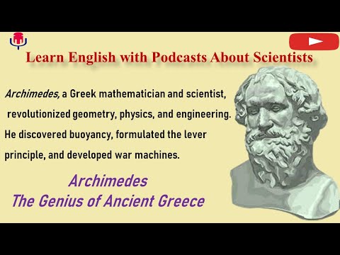 Learn English with Podcasts on Successful People | Biography of Archimedes | Graded Reader