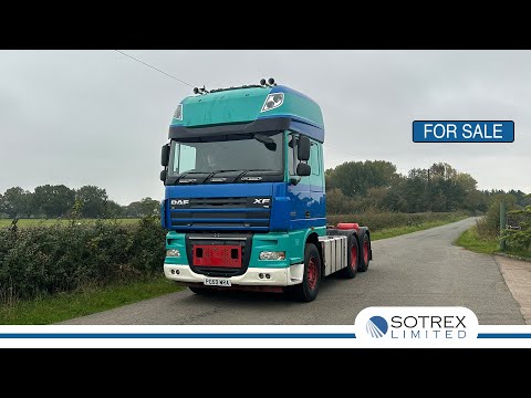 For Sale - New Stock From Sotrex: DAF XF 105 510 6 X 4 150 Tonne Tractor Unit