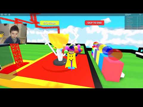 Roblox! RAIN BOW SLIDE MUST SEE