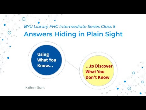 FS Intermediate 5: Answers Hiding in Plain Sight-Kathryn Grant (23 Feb 2025)