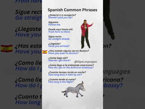 Spanish Common Phrases Part 15 #LearnSpanish #SpanishPhrases