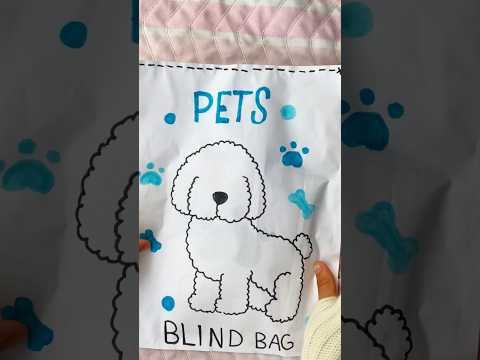 Blind Bag Pets #satisfying #unboxing #asmr #shorts #blindbag #art #pets #petslover #petlover #pets