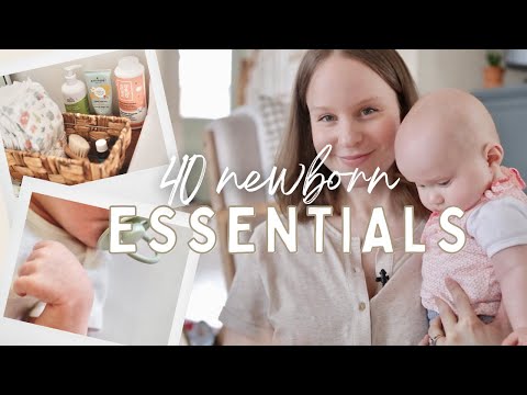 40 Newborn Essentials | EVERYTHING I Use For My Baby!