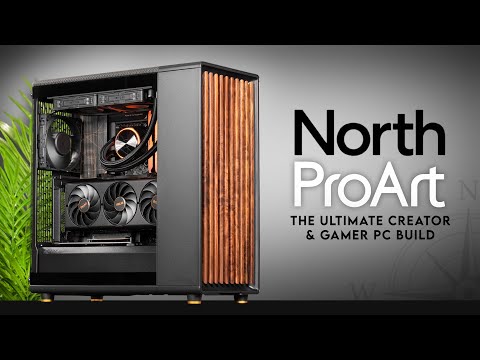 This Fractal North Will Melt Your Heart | ProArt RTX 4080 Gaming / Creator PC Build | Z790 13700K