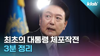 헌정 사상 첫 현직 대통령 체포...구속까지｜크랩