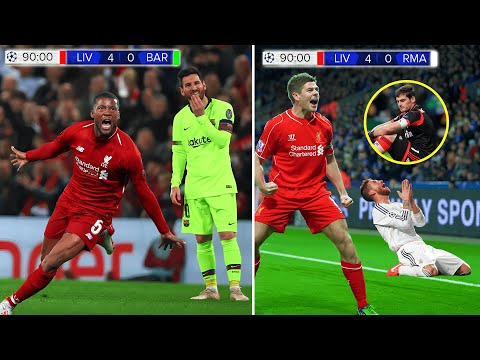 10 Times Liverpool Destroyed Big Teams in the Champions League