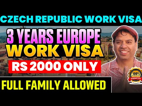 Czech Republic Work Visa | How to get Czech Republic Work Visa | Czech Republic Work Visa