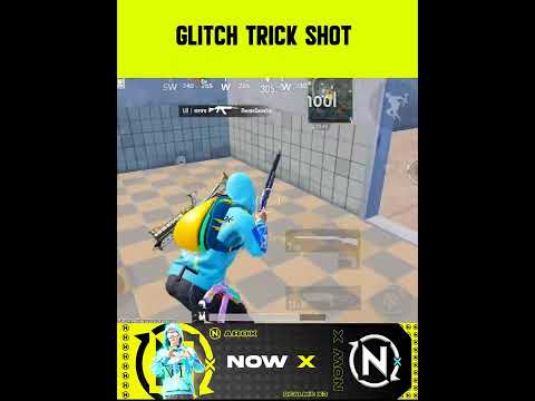 GLITCH TRICK SHOT #nowarox #nowx #bgmi #shorts #pubg