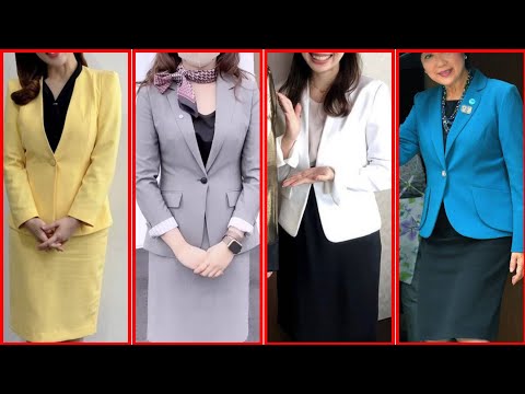 Stylish Korean Office Coats: Jacket Designs & More Style Choices (Similar to above,)