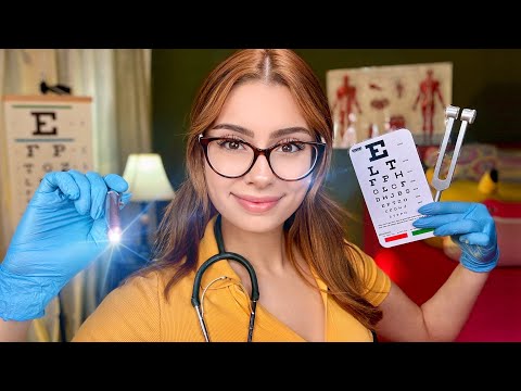 ASMR Fast Cranial Nerve Exam 🧠 Roleplay For Sleep