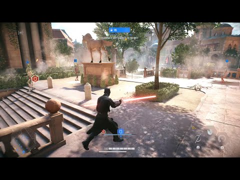 STAR WARS Battlefront II Galactic Assault (PS5) Darth Maul Gameplay