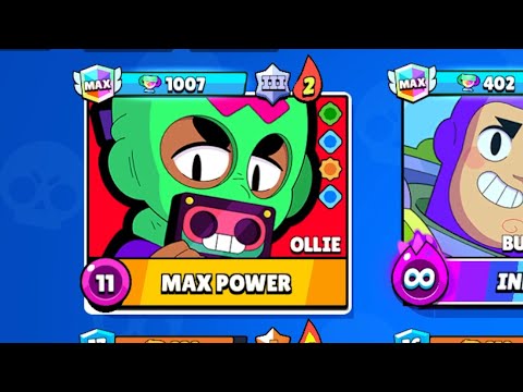 OLLIE MAX TIER RANK 50🏆🔥 LEGENDARY 🤗BRAWL STARS NEW UPDATE🔥