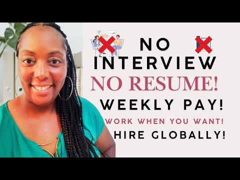 🚨 No Interview, No Resume! Work From Home Jobs HIRING NOW! 💼💰